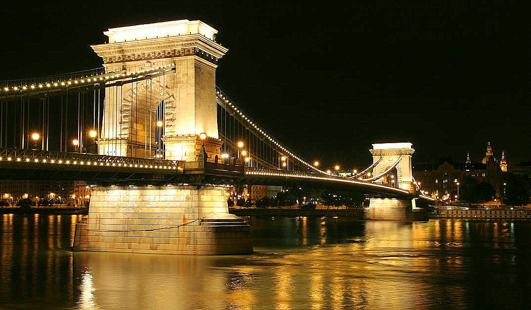 Budapest Ungarn Kettenbrücke